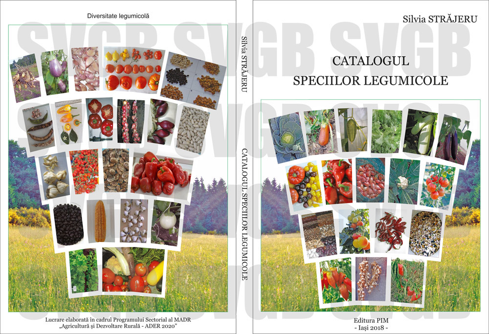 Coperta catalogului speciilor legumicole